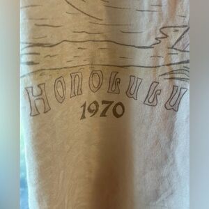 Grateful Dead Concert Tshirt M unisex Cotton AE Honolulu 1970 Logo Skeleton